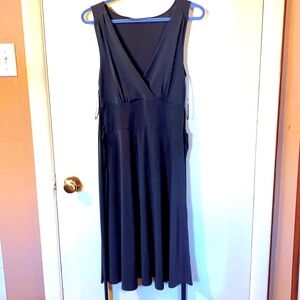 Sleeveless Dark Gray Dress Holiday